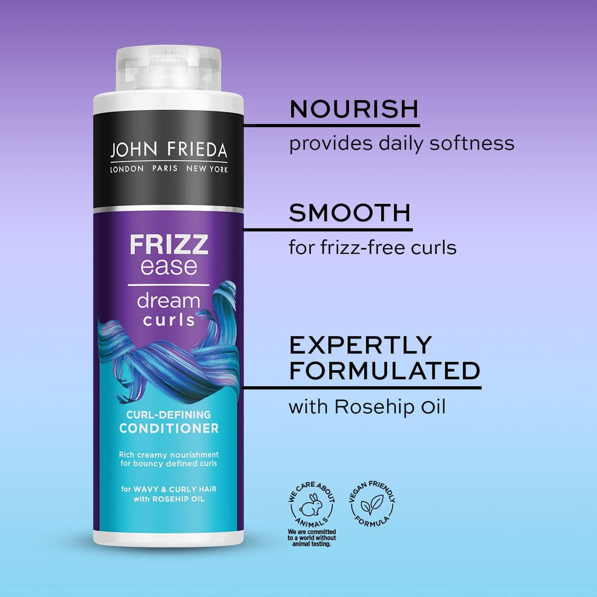 John Frieda Frizz Ease Dream Curls Shampoo & Conditioner Duo Pack 2 x 500ml