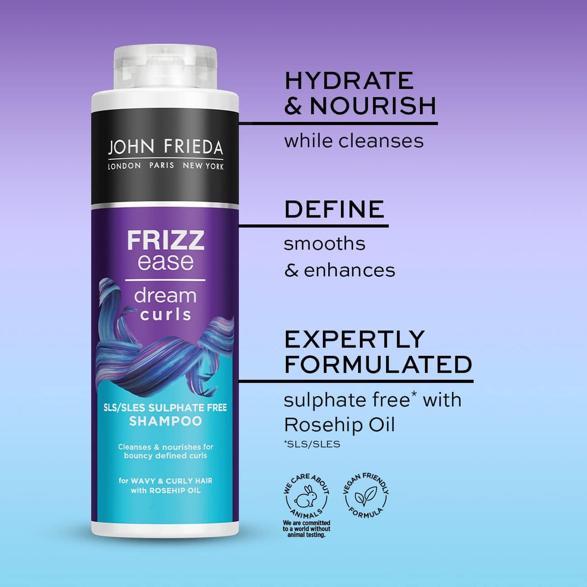 John Frieda Frizz Ease Dream Curls Shampoo & Conditioner Duo Pack 2 x 500ml