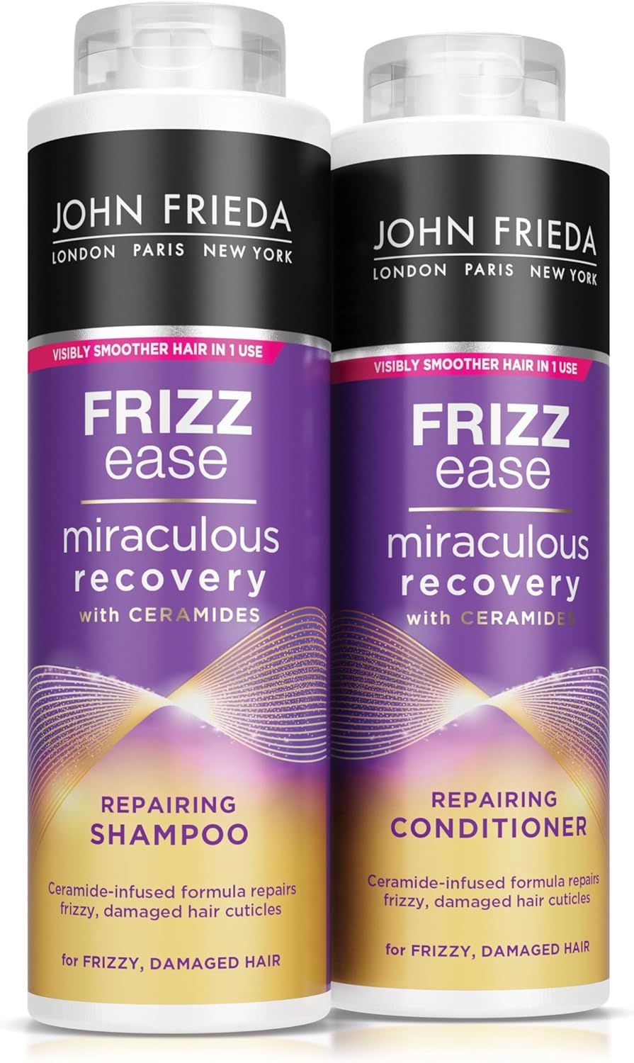 John Frieda Frizz Ease Miraculous Recovery Shampoo & Conditioner Duo Pack 2 x 500ml