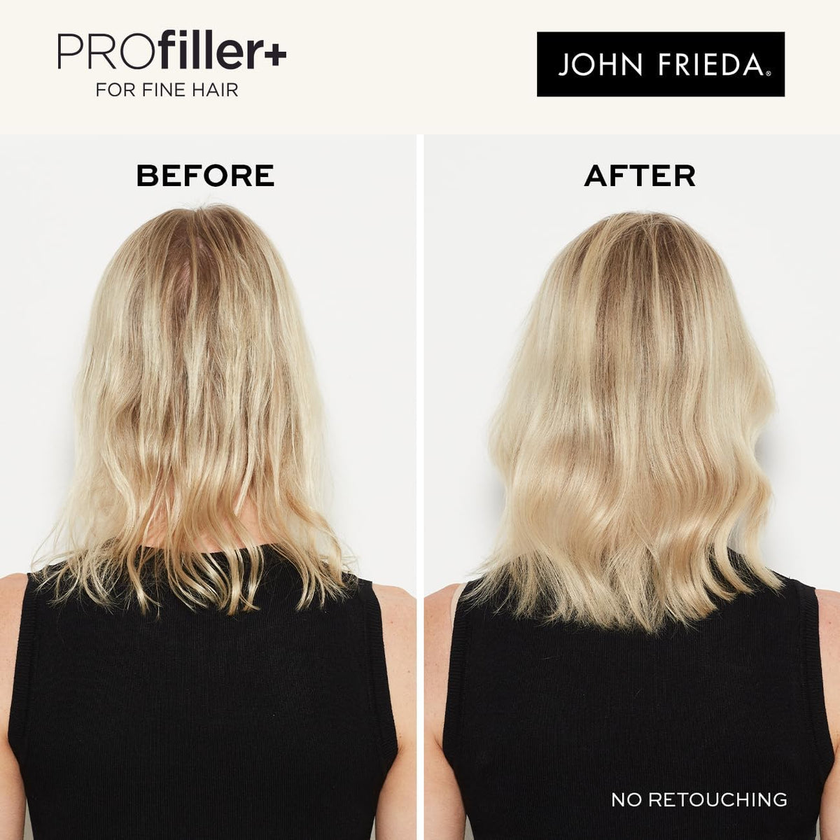 John Frieda ProFiller+ Thickening Shampoo & Conditioner Duo Pack 2 x 500ml