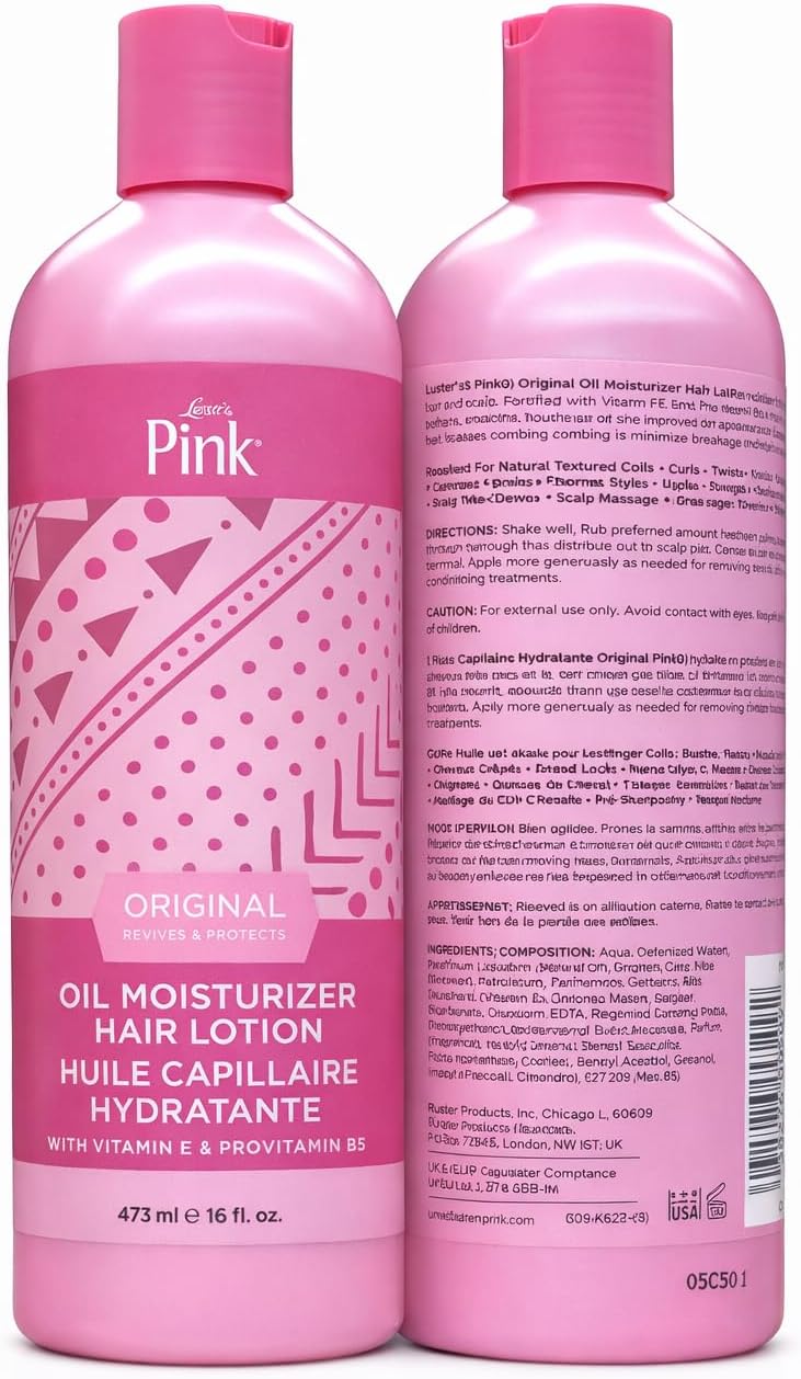 Luster's Pink Oil Moisturizer 16oz