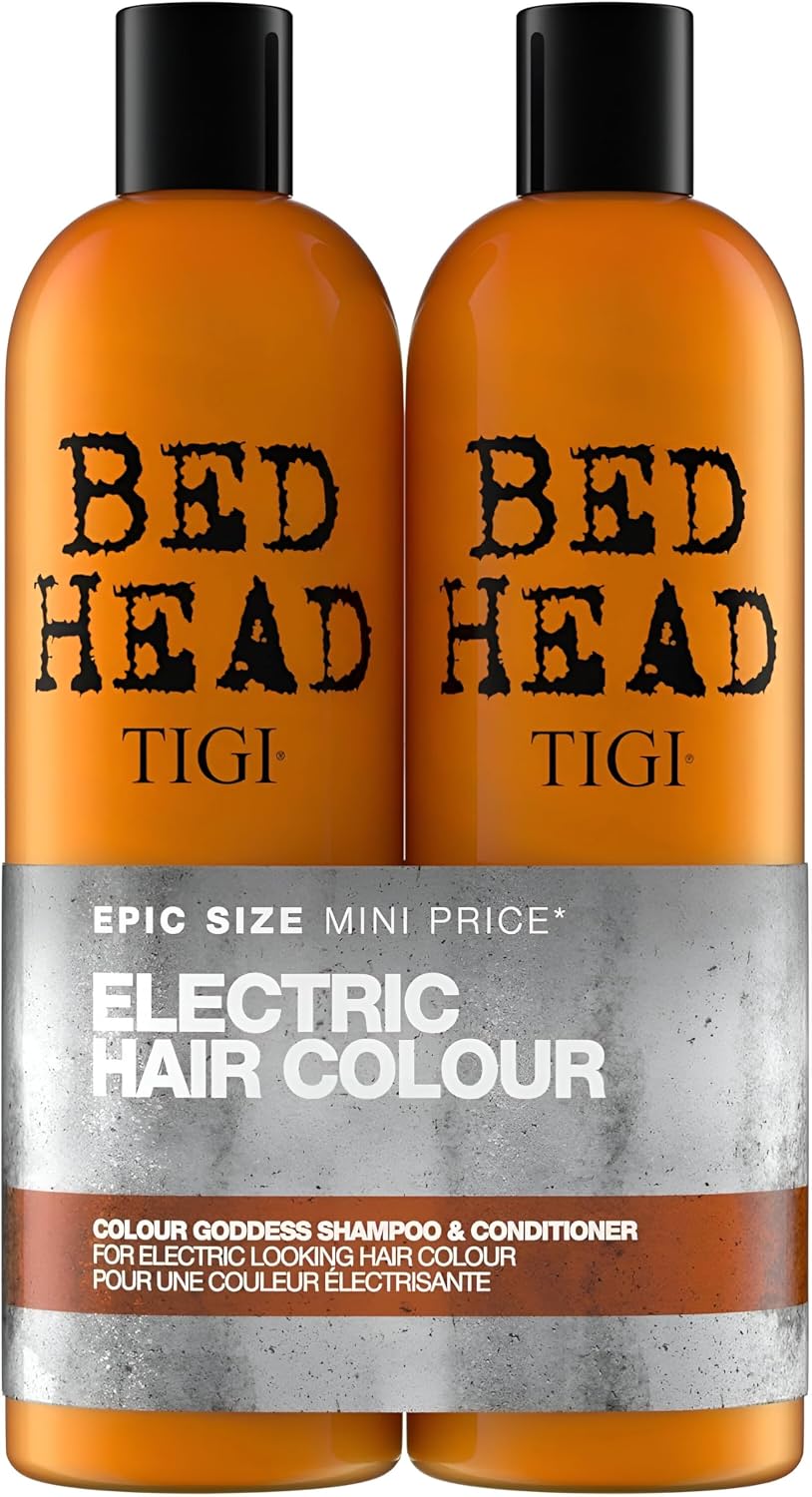 TIGI Bed Head Colour Goddess Shampoo & Conditioner Set - Brown 750ml (Pack of 2)