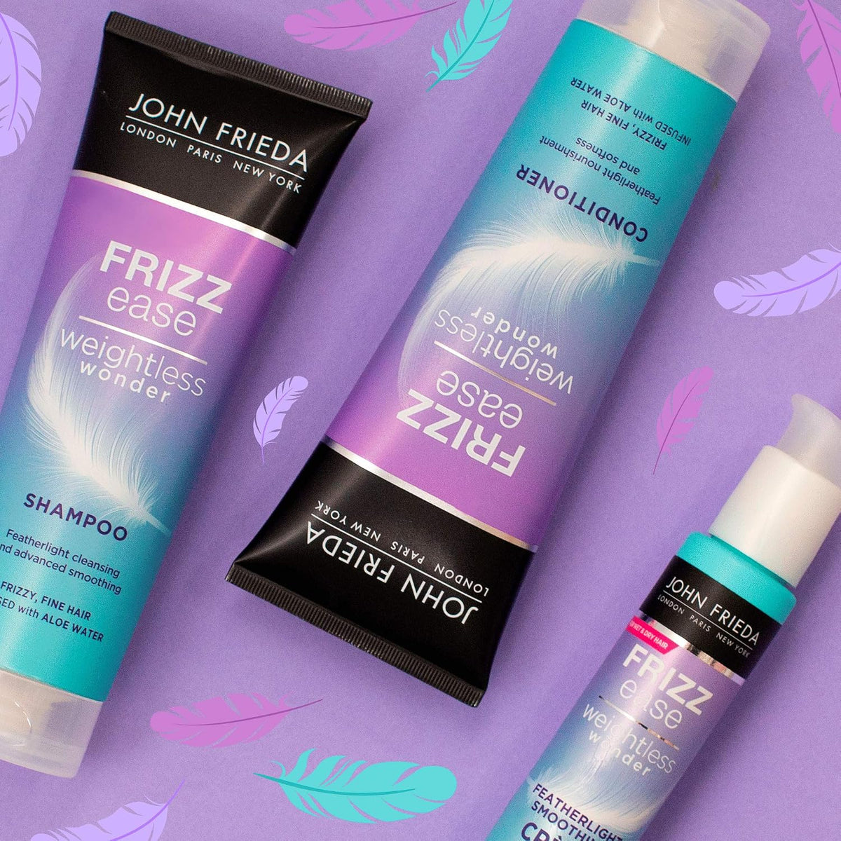 John Frieda Frizz Ease Weightless Shampoo & Conditioner Duo Pack 2 x 500ml
