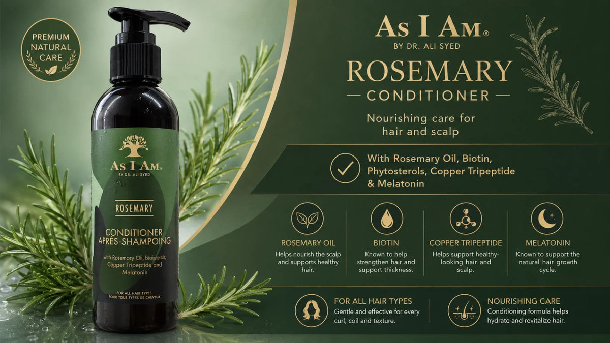 As I Am Rosemary Conditioner 8oz