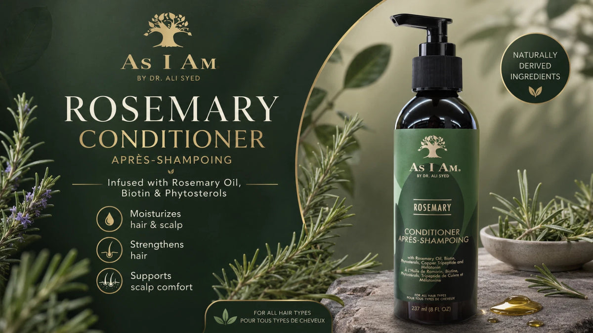 As I Am Rosemary Conditioner 8oz
