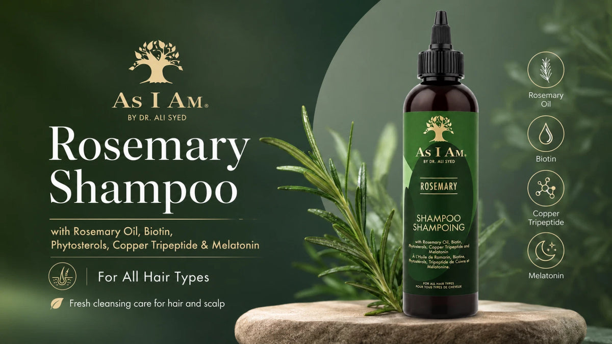 As I Am Rosemary Shampoo 8oz