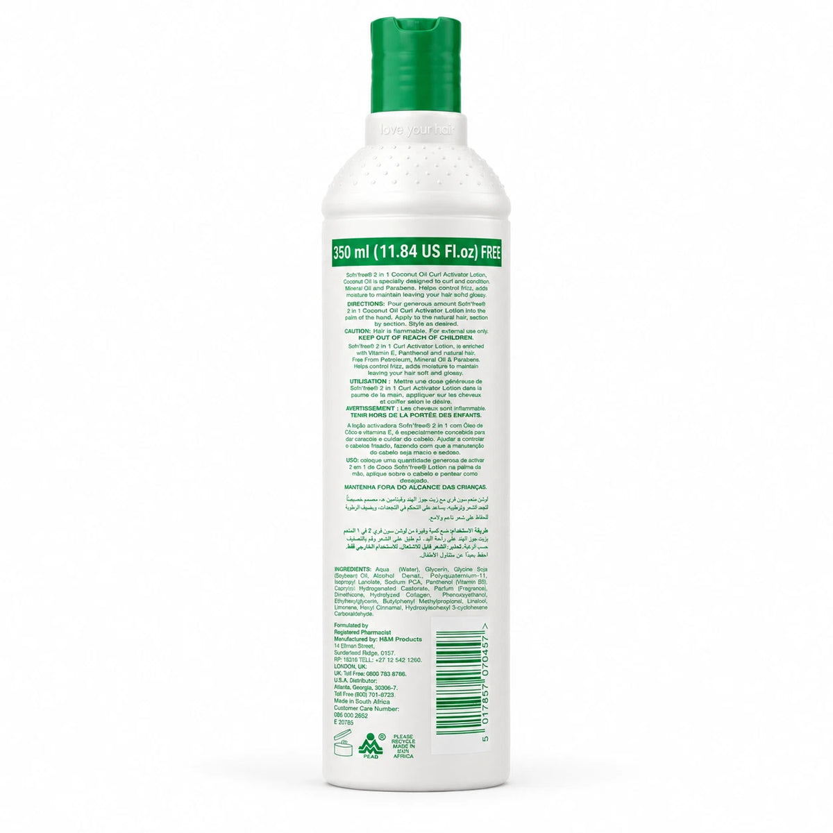Sofn'Free Curl Activator Lotion 2 in 1 350ml