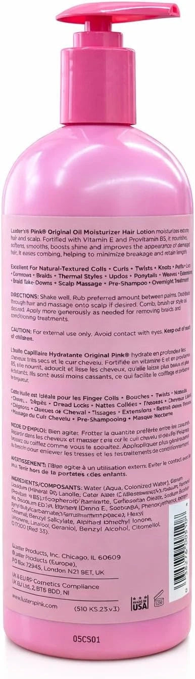 Luster's Pink Oil Moisturizer 32oz