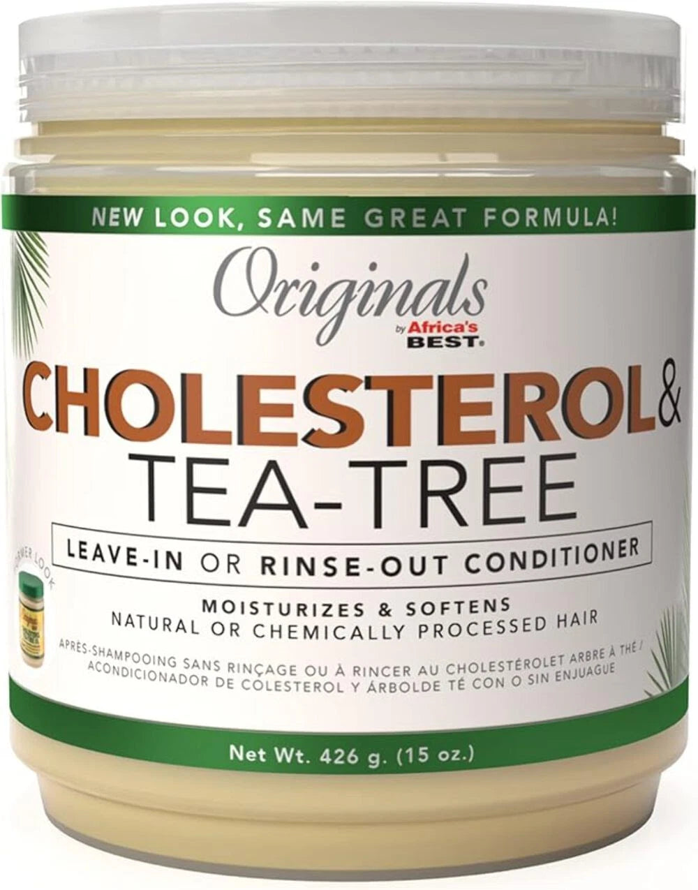 Africa's Best Cholesterol & Tea-Tree Conditioner 15oz