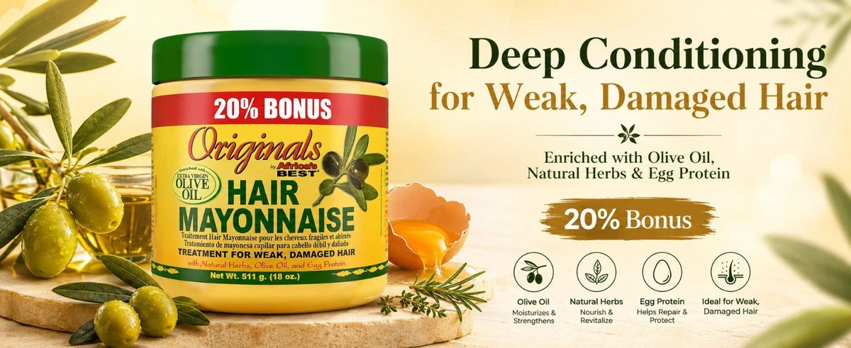 Africa's Best Hair Mayonnaise 15oz (Old Packaging)