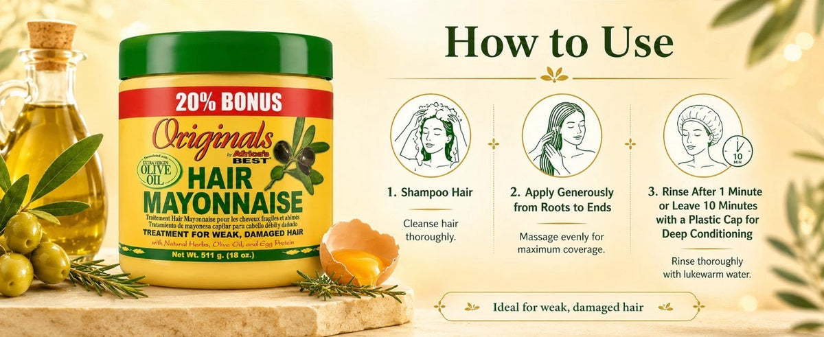 Africa's Best Hair Mayonnaise 15oz (Old Packaging)