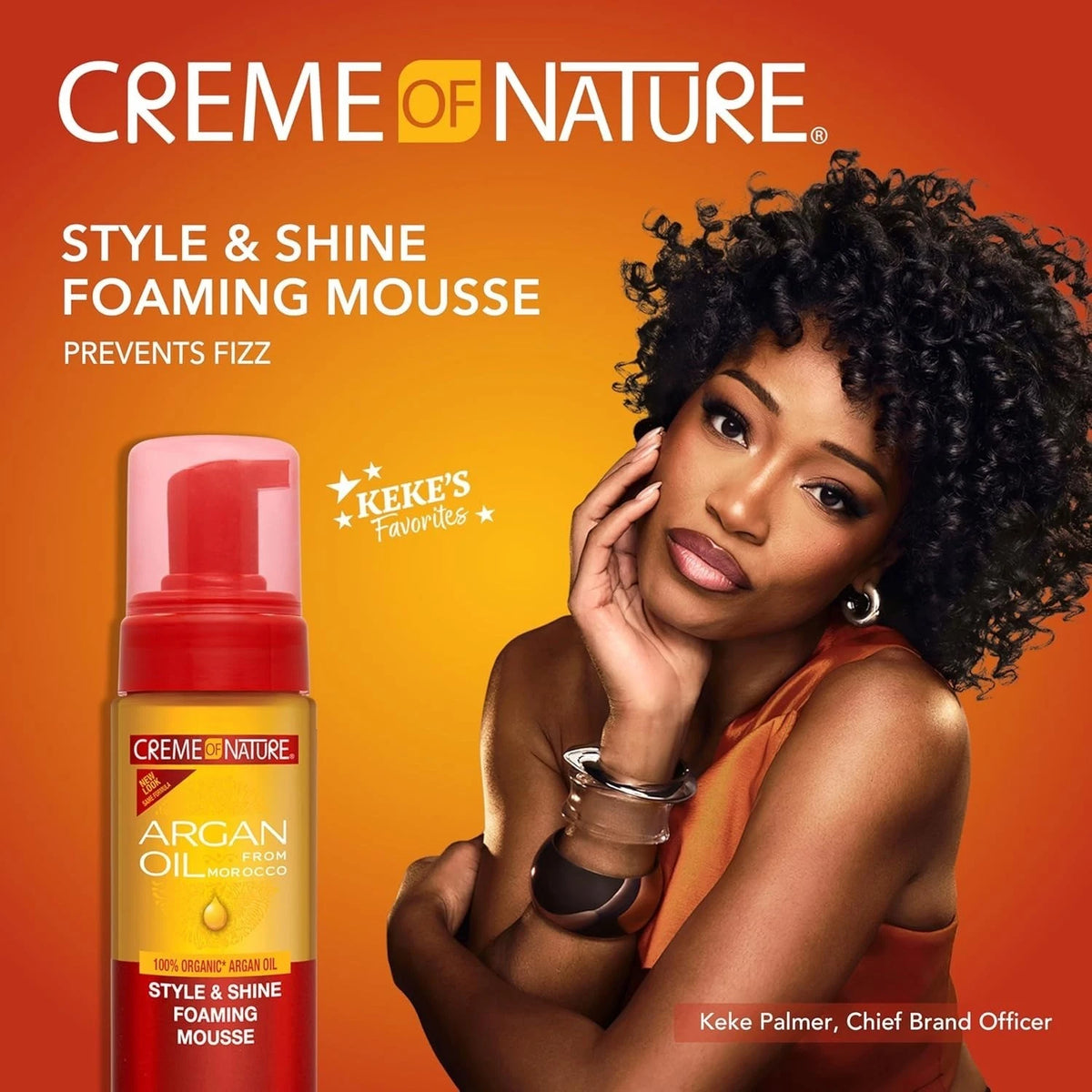 Crème of Nature Argan Oil Mousse 7oz