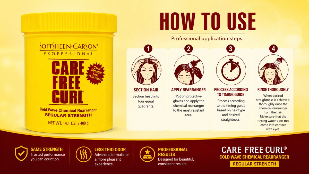 Care Free Curl Cold Wave Rearranger Regular 400g