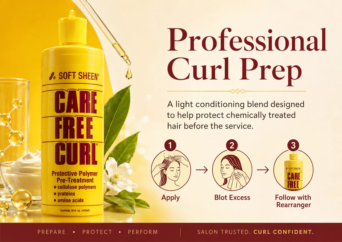 Care Free Curl Protective Polymer Pre-Treatment 16oz