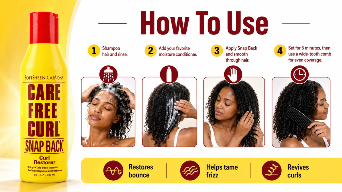 Care Free Curl Curl Restore (Snap Back) 8oz