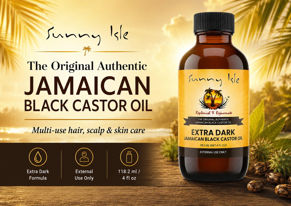 Sunny Isle Jamaican Black Castor Oil Extra Dark 4oz