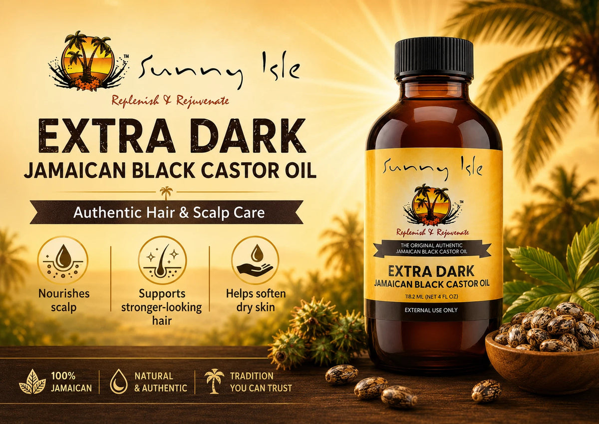 Sunny Isle Jamaican Black Castor Oil Extra Dark 4oz