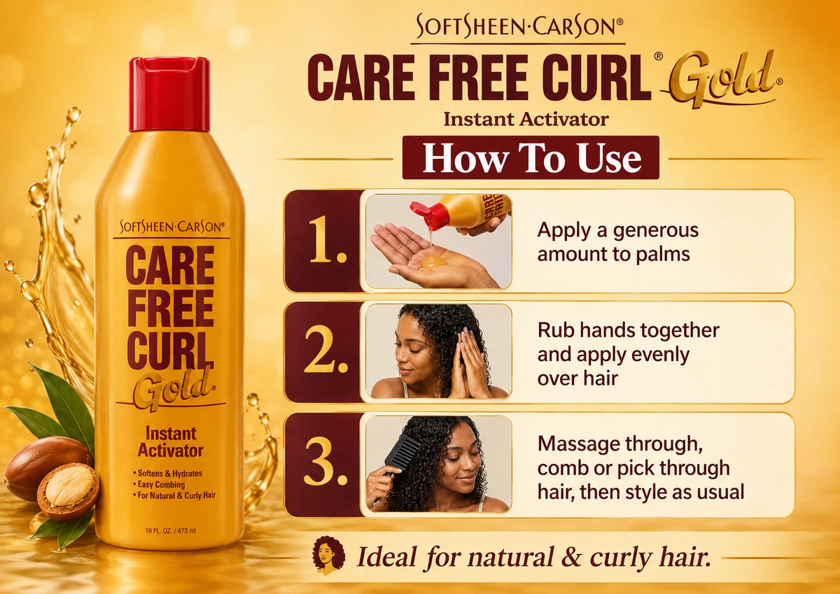 Care Free Curl Gold Instant Activator 16oz
