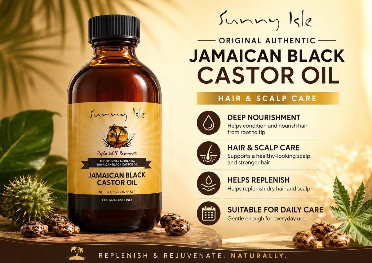 Sunny Isle Jamaican Black Castor Oil Original 8oz