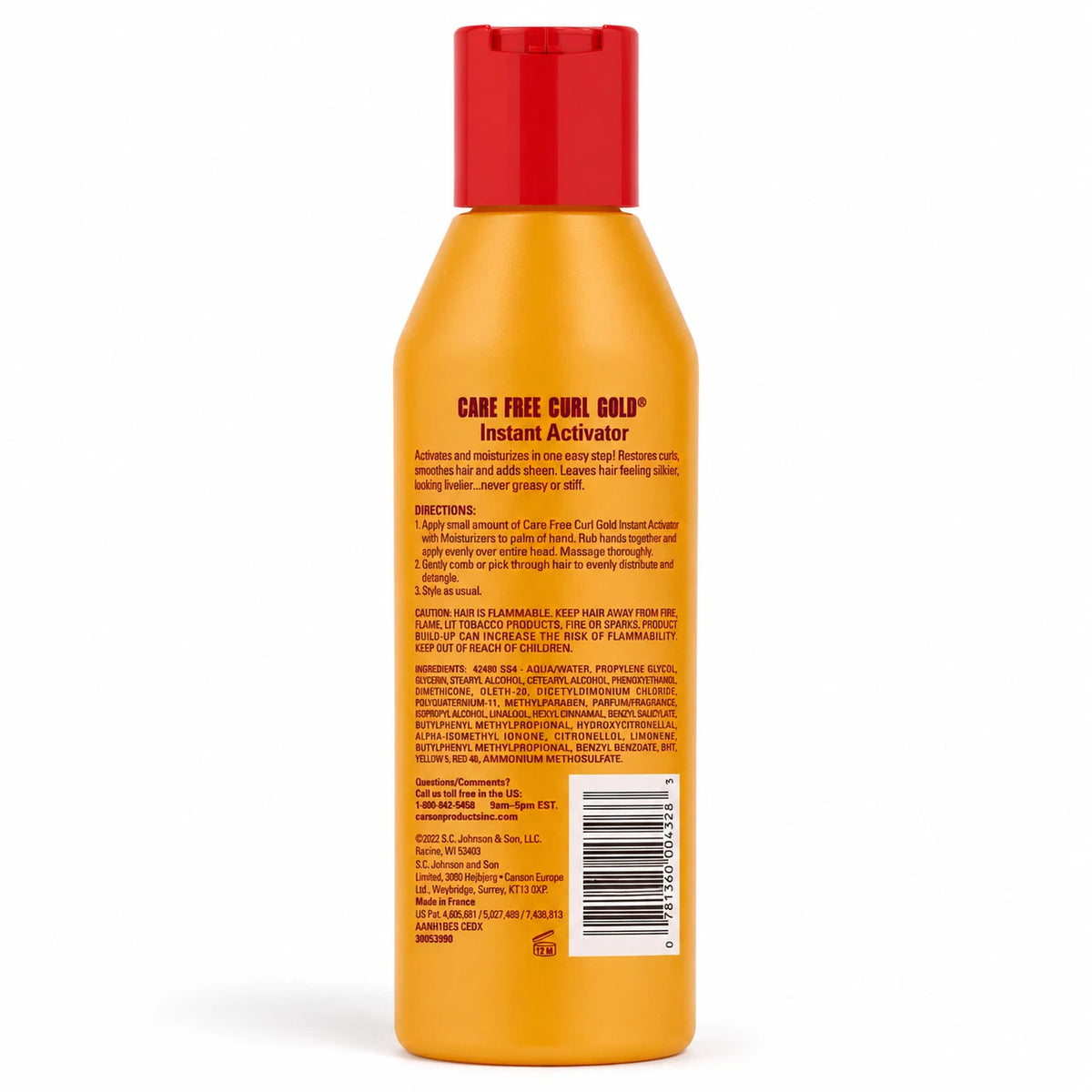 Care Free Curl Gold Instant Activator 8oz
