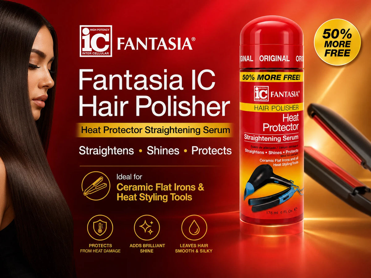 Fantasia IC Heat Protector Straightening Serum 6oz