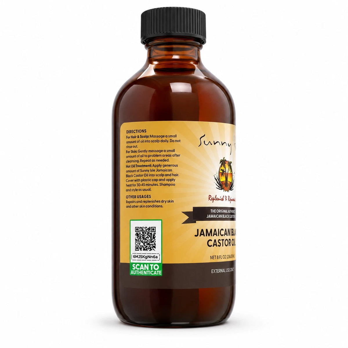 Sunny Isle Jamaican Black Castor Oil Original 8oz