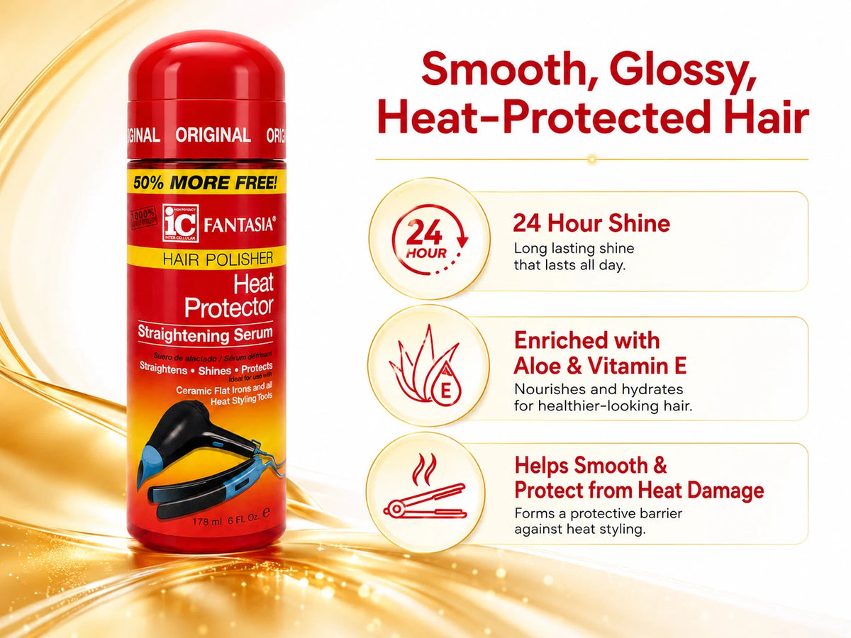 Fantasia IC Heat Protector Straightening Serum 6oz