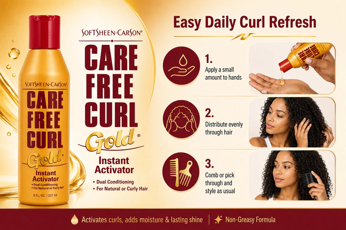 Care Free Curl Gold Instant Activator 8oz