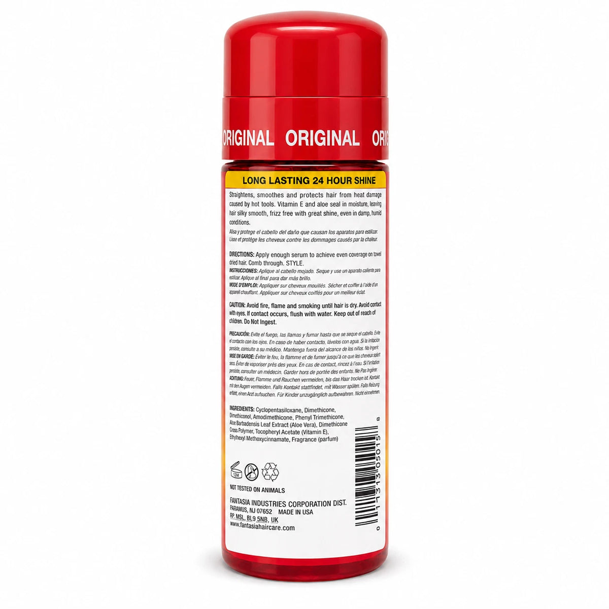Fantasia IC Heat Protector Straightening Serum 6oz