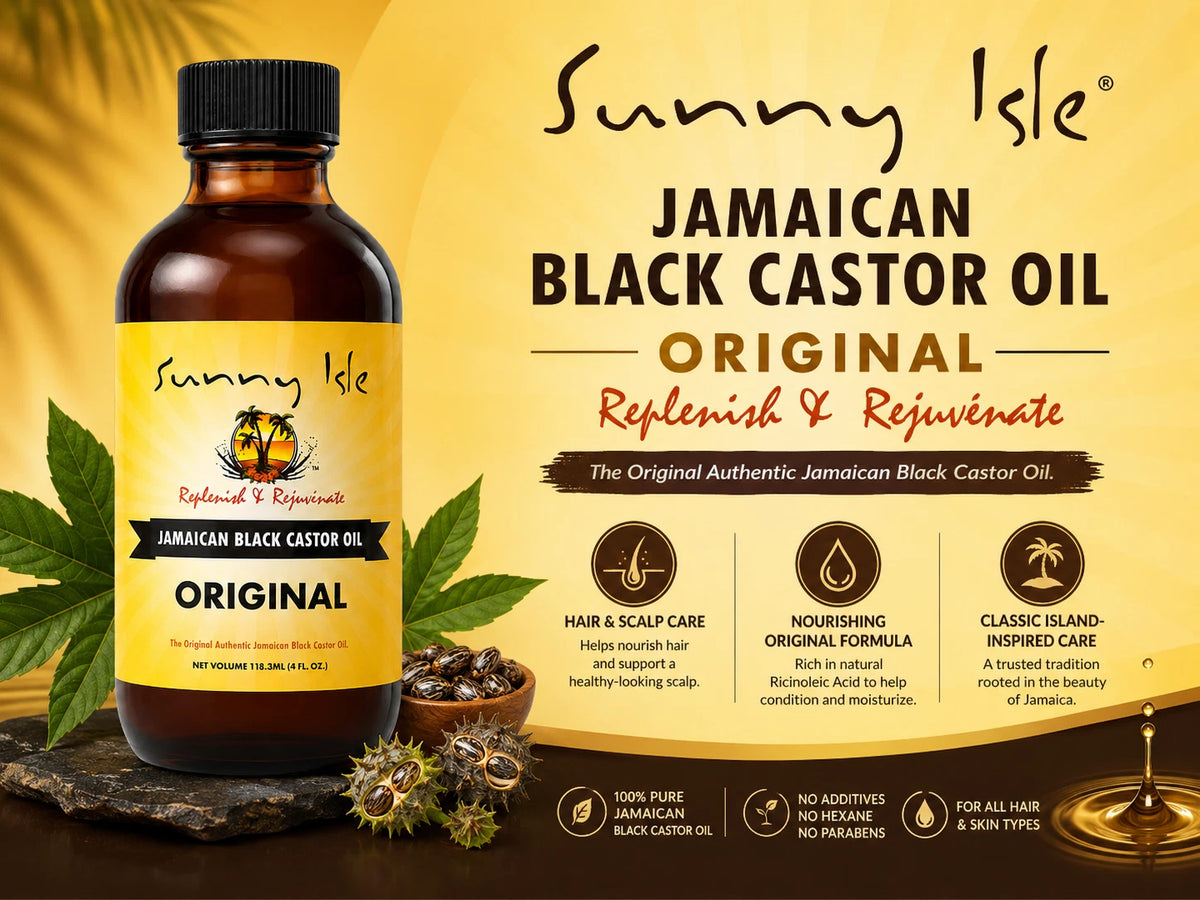 Sunny Isle Jamaican Black Castor Oil Original 4oz