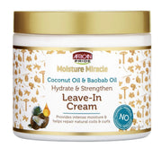 African Pride Moisture Miracle Aloe & Coconut Leave-In Creme 16oz
