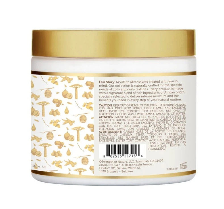 African Pride Moisture Miracle Aloe & Coconut Leave-In Creme 16oz