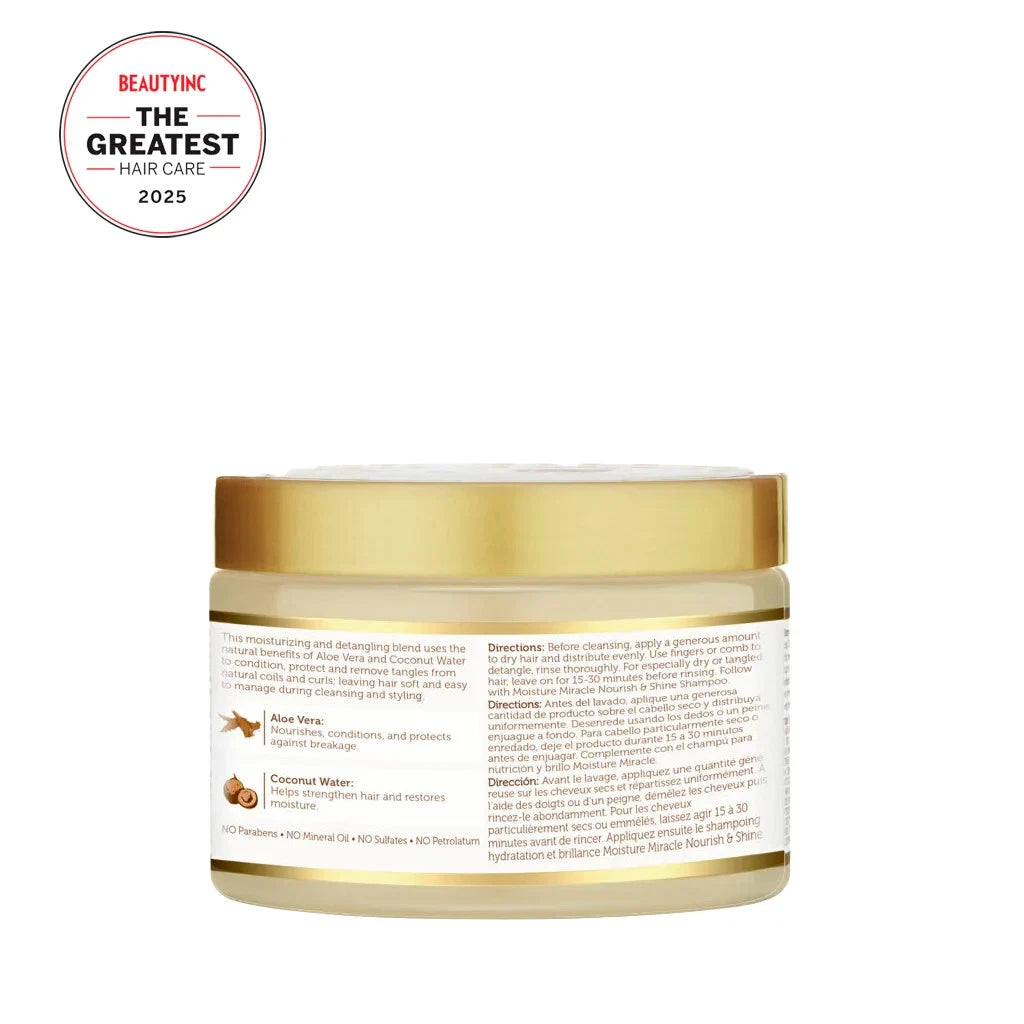 African Pride Moisture Miracle Aloe & Coconut Pre-Shampoo 12oz