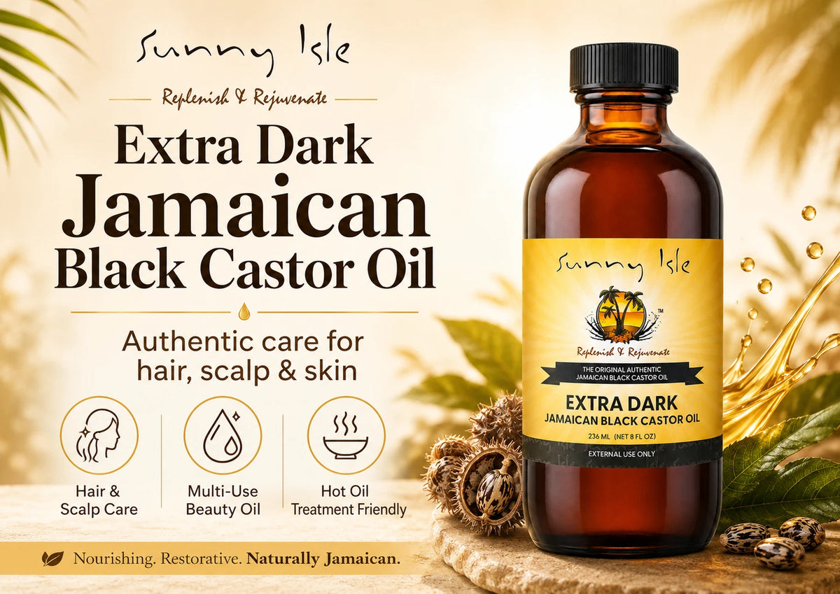 Sunny Isle Jamaican Black Castor Oil Extra Dark 8oz