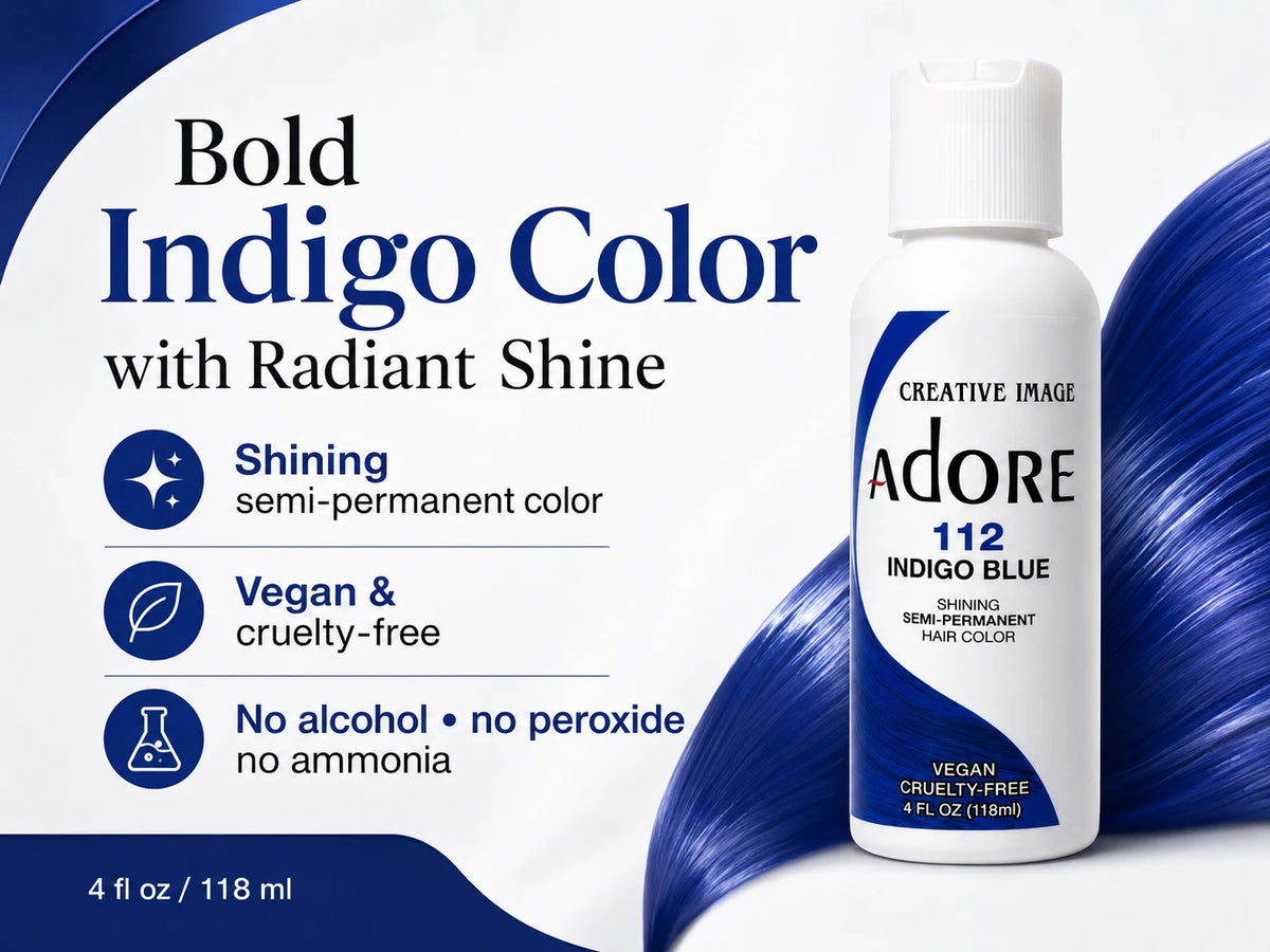 Adore 112 Indigo Blue 4oz