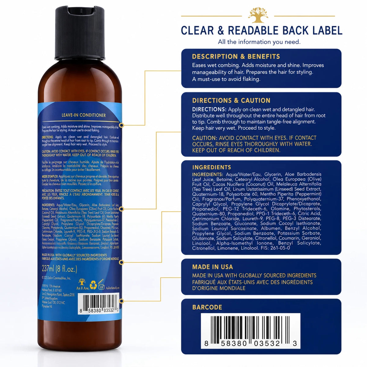 As I Am Dry & Itchy Leave-In Conditioner
