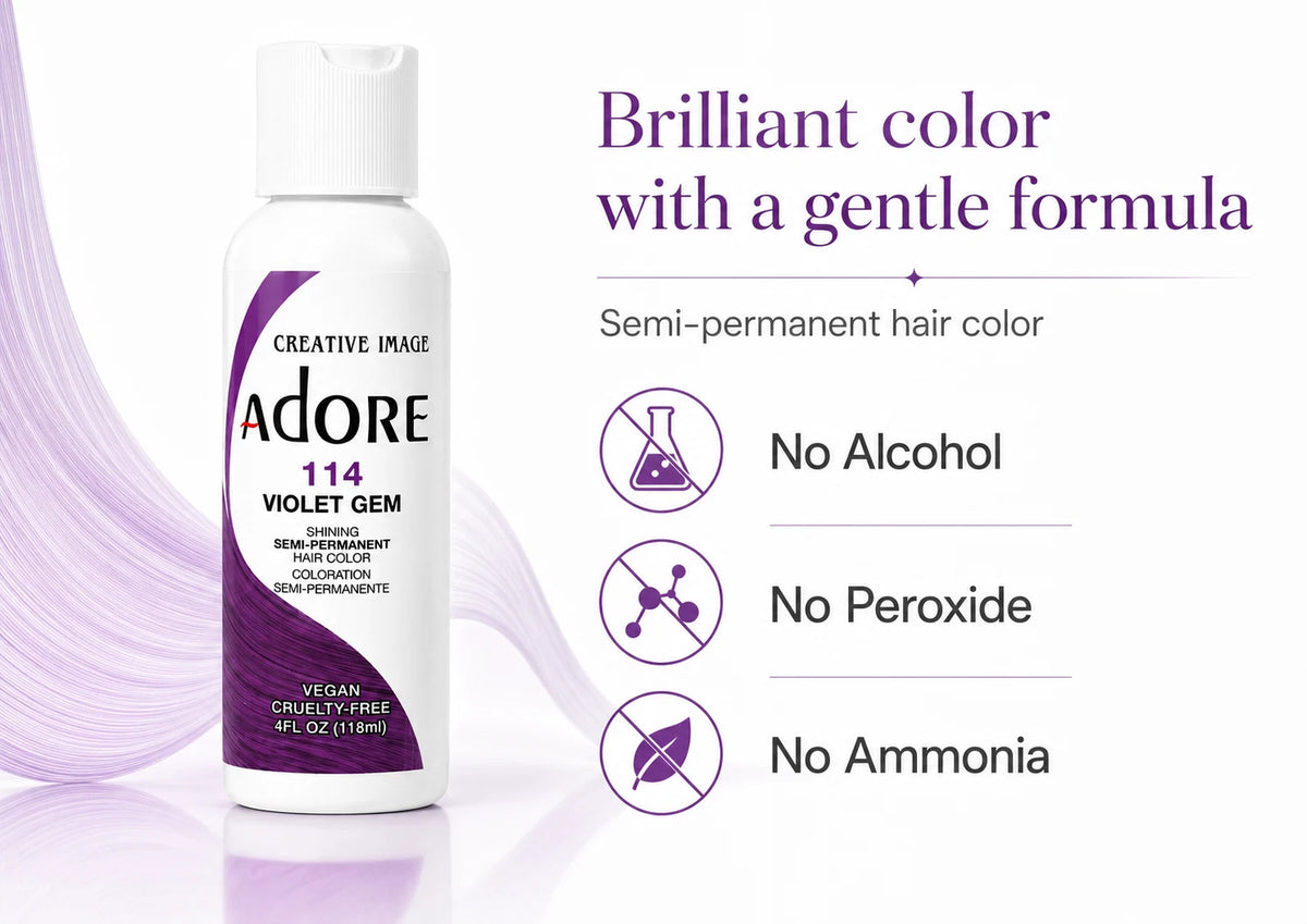 Adore 114 Violet Gem 4oz