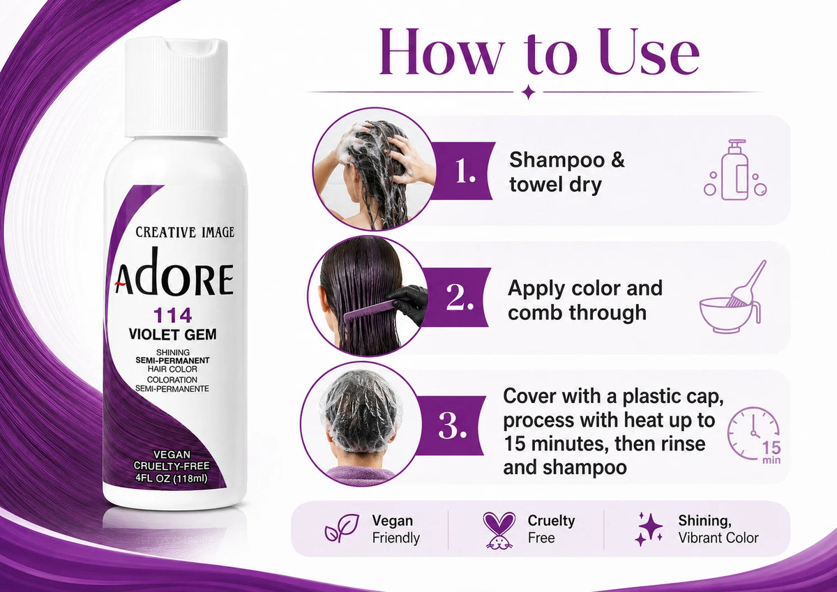 Adore 114 Violet Gem 4oz