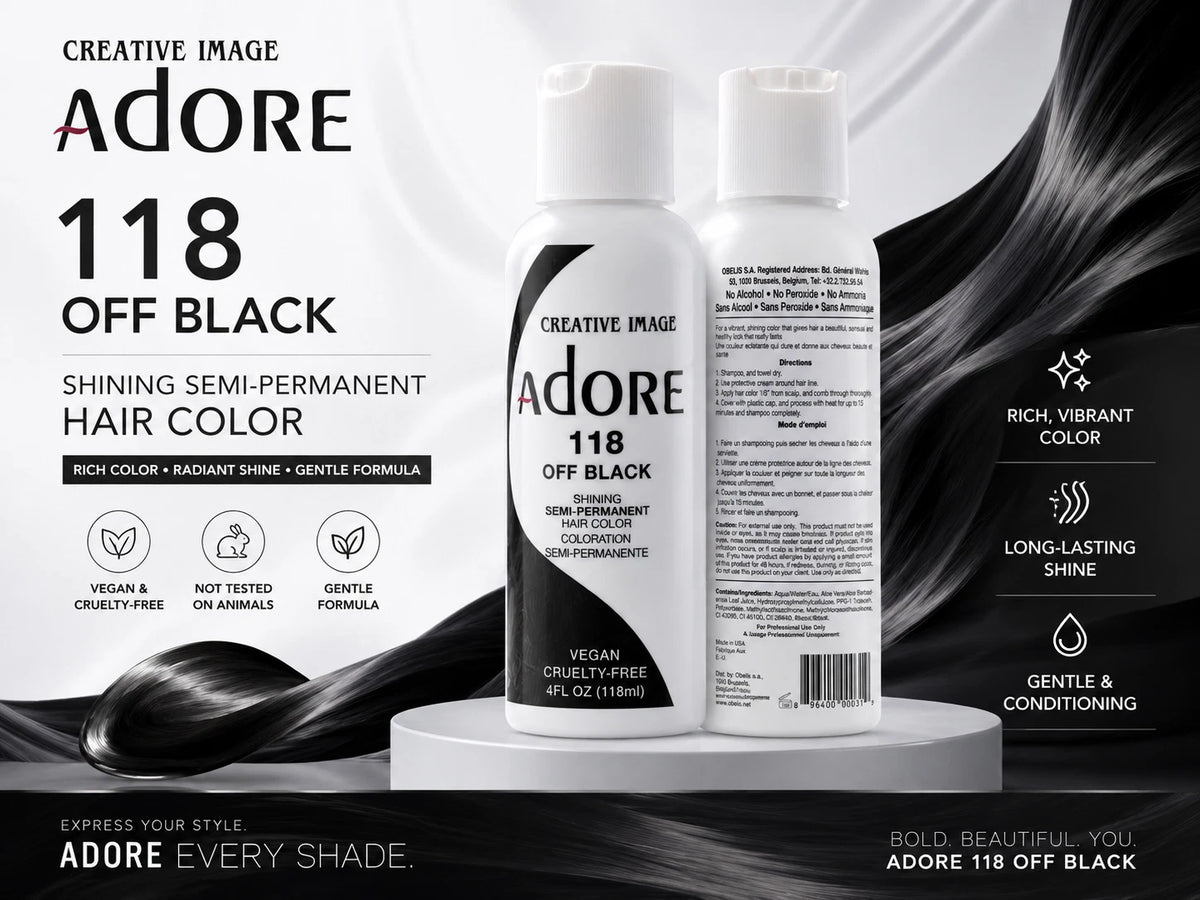 Adore 118 Off Black 4oz