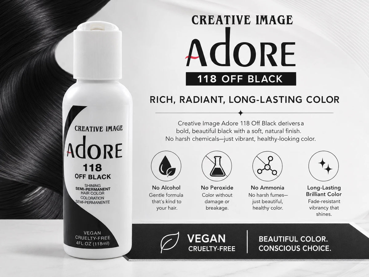 Adore 118 Off Black 4oz