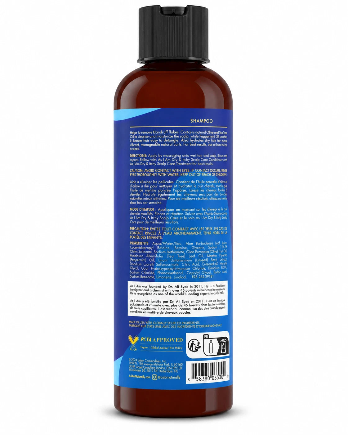 As I Am Dry & Itchy Shampoo 12oz