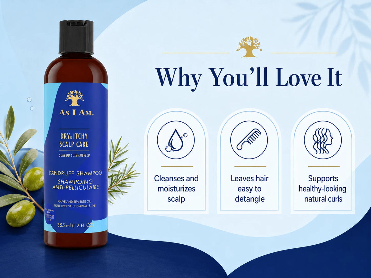 As I Am Dry & Itchy Shampoo 12oz