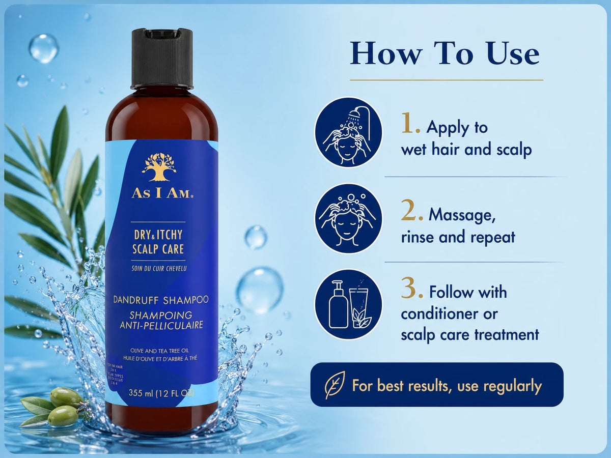 As I Am Dry & Itchy Shampoo 12oz