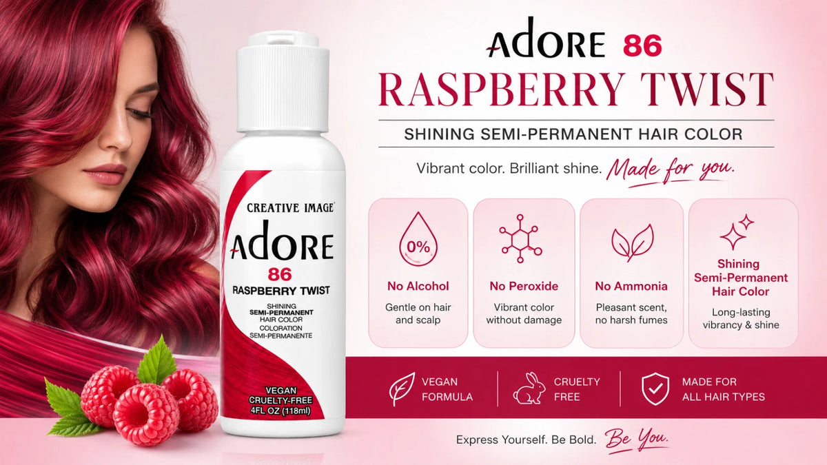 Adore 86 Raspberry Twist 4oz