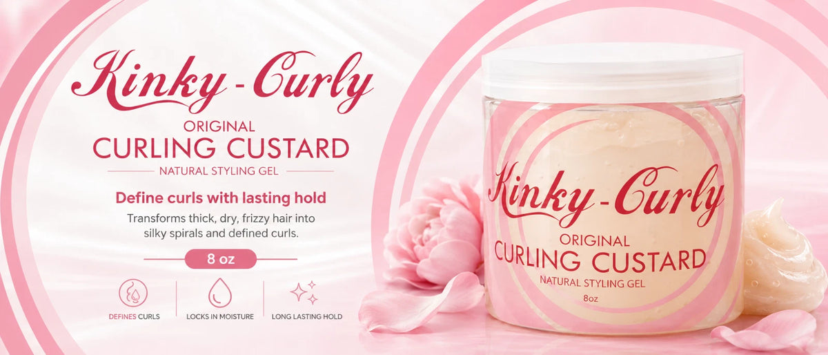 Kinky-Curly Curling Custard 8oz