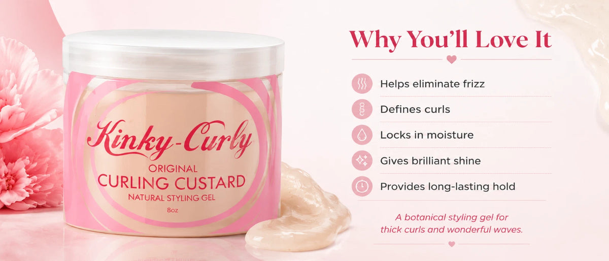 Kinky-Curly Curling Custard 8oz