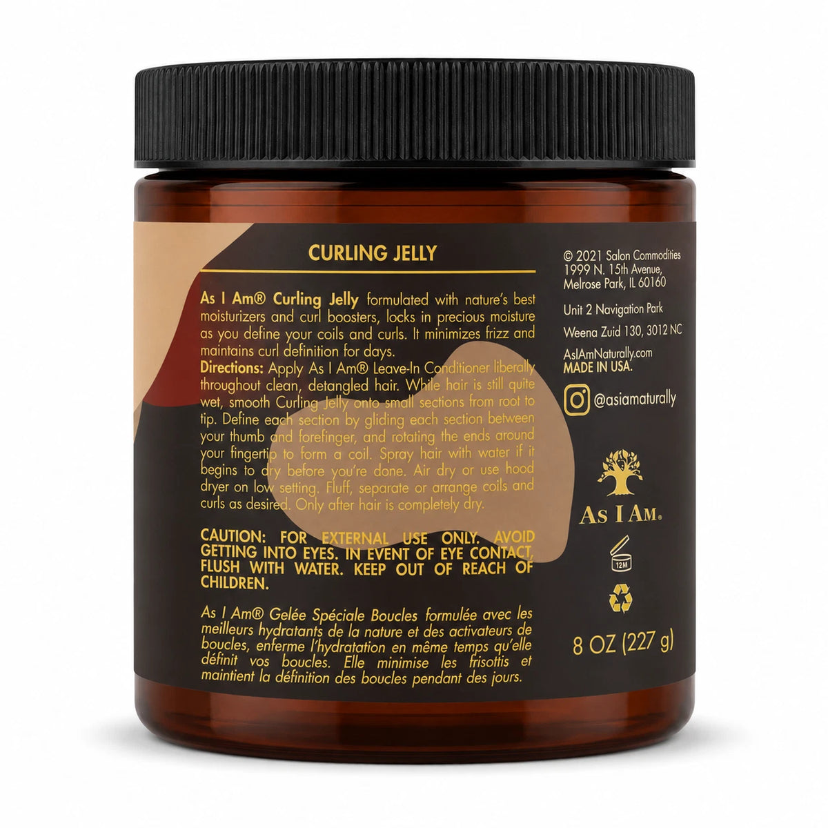 As I Am Classic Curling Jelly 8oz