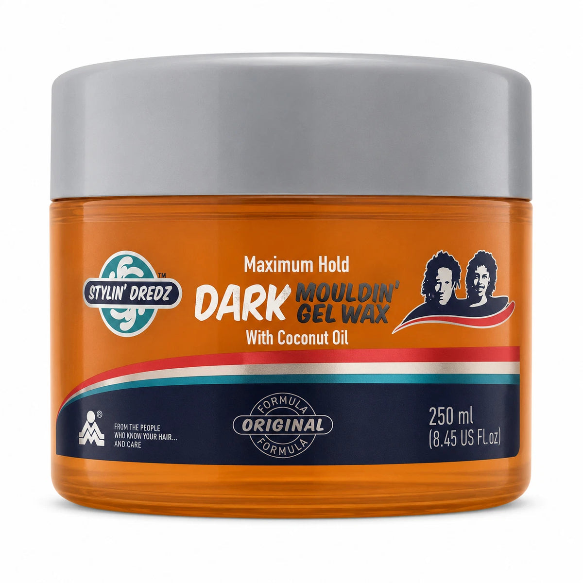 Stylin' Dredz Moulding Gel Wax Maximum Hold 250ml - Dark