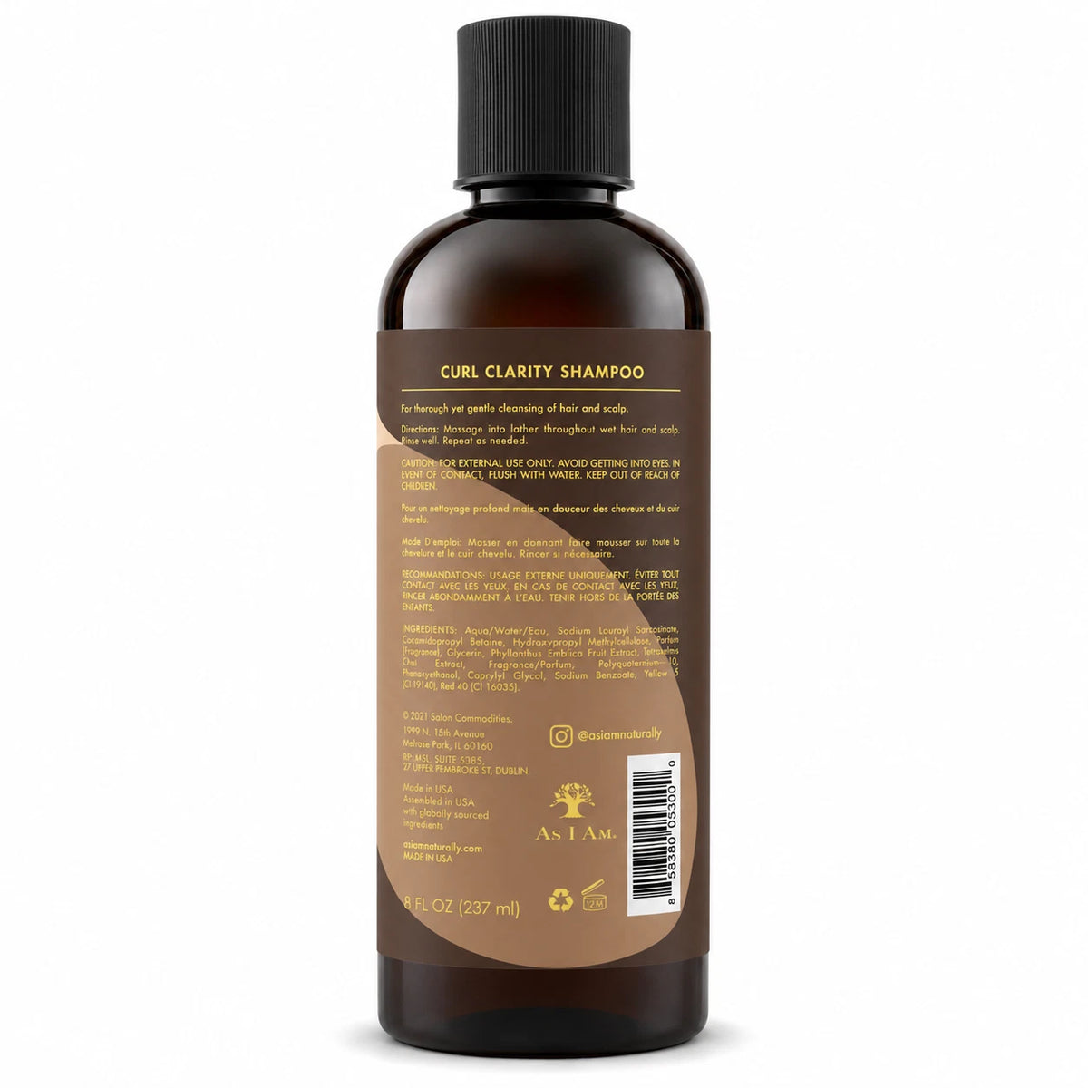 As I Am Classic Curl Clarity Shampoo 8oz