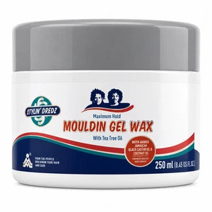Stylin' Dredz Moulding Gel Wax Maximum Hold 250ml - Clear